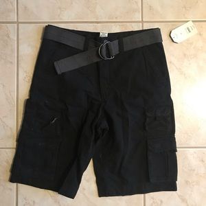 Faded Glory black shorts